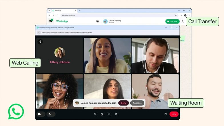 Lancement des appels Web WhatsApp : les utilisateurs peuvent désormais appeler