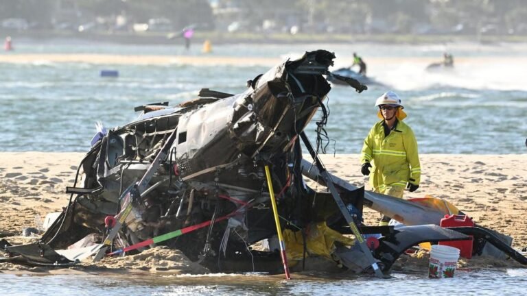 Las familias de las víctimas del accidente de helicóptero de