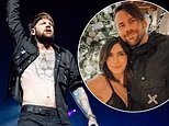Le leader de Beartooth, Caleb Shomo, et sa femme depuis