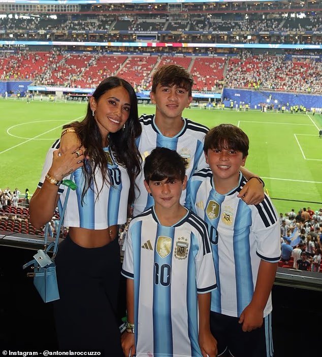 L'épouse de Lionel Messi, Antonella Roccozzo, partage en cinq mots