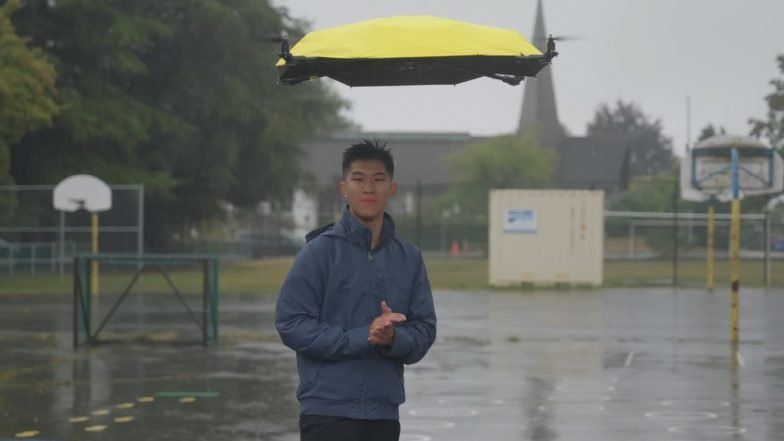 L'ingénieur canadien John Tse a-t-il créé des parapluies volants qui