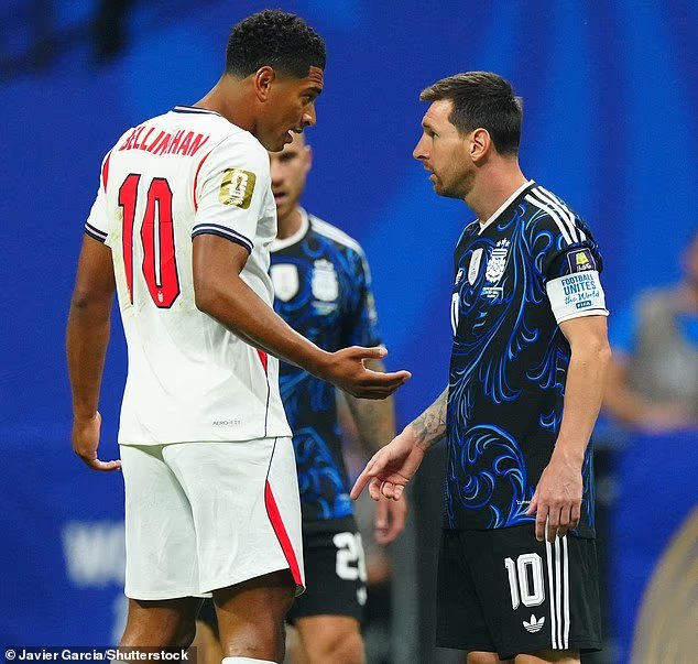 Lionel Messi et Jude Bellingham s'affrontent dans un moment tendu