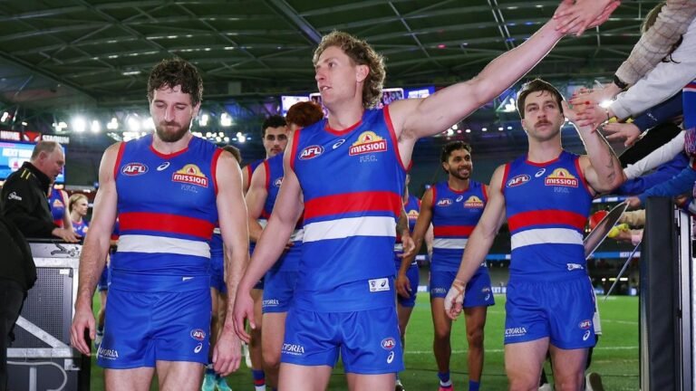 Los Western Bulldogs sufrieron un duro golpe cuando Aaron Naughton
