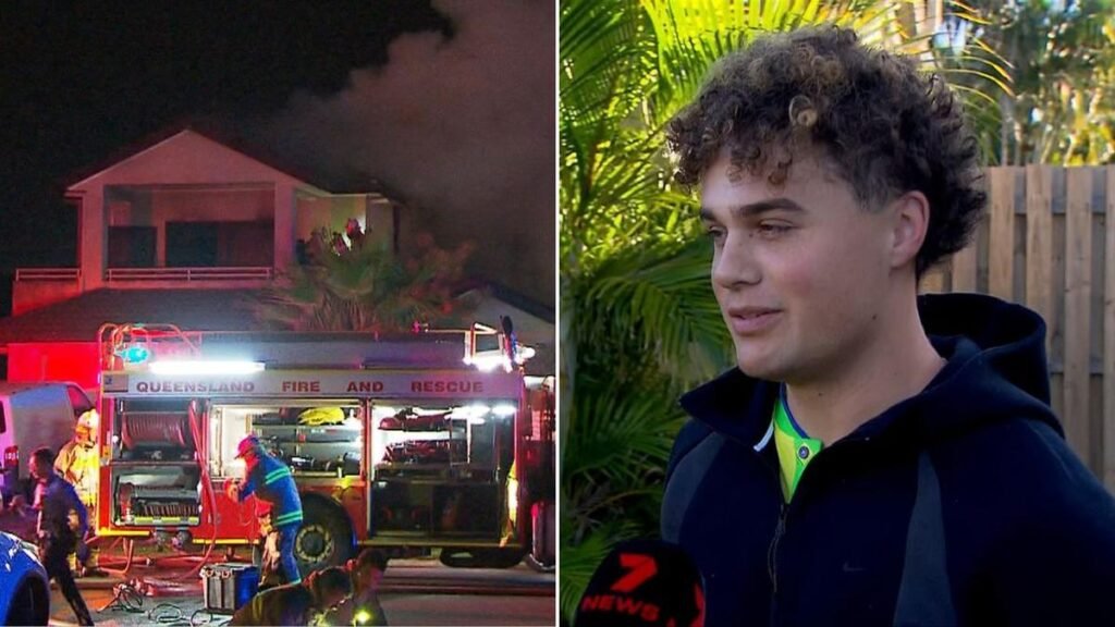 Los vecinos sacaron a dos personas gravemente heridas a un