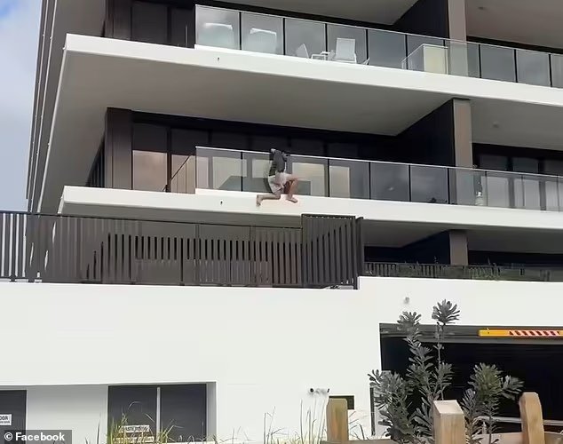 Moment incroyable, un garçon de 12 ans risque une escalade