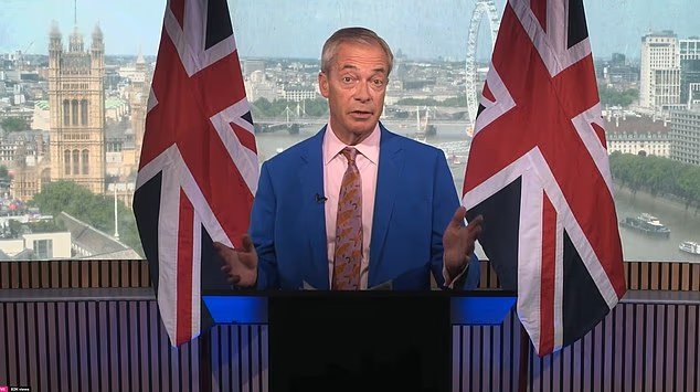 Nigel Farage a démissionné de son poste de député, affirmant