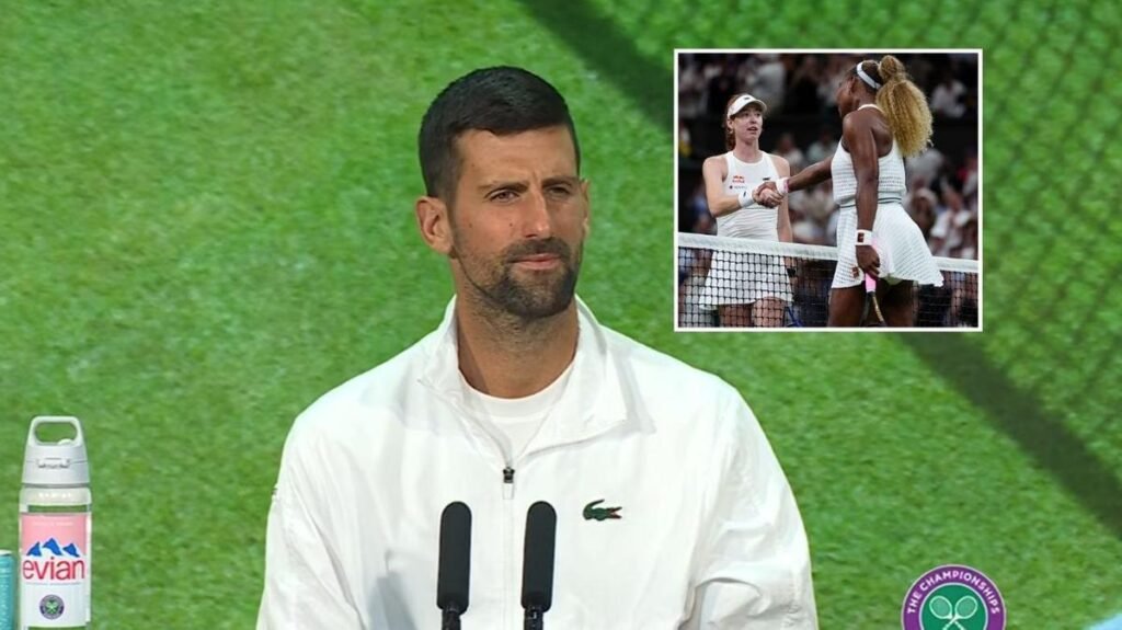 Novak Djokovic respalda el regreso de Serena Williams después del