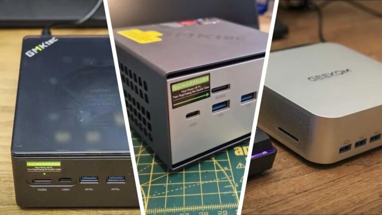 Ofertas de mini PC para edición y juegos 4K: la