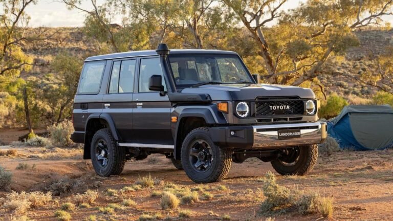 Orden de reapertura del Toyota LandCruiser serie 70... con una