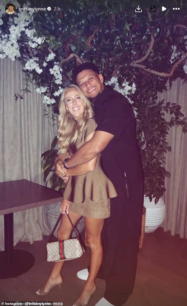 Patrick et Brittany Mahomes ont été aperçus pour la première