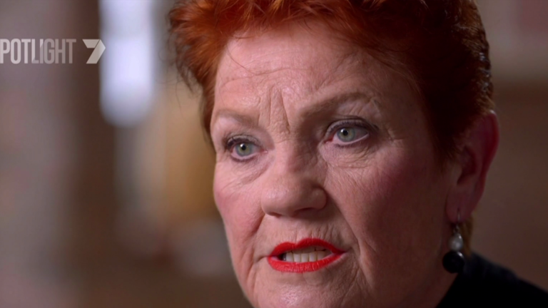 Pauline Hanson cuenta con uno de los peores registros de