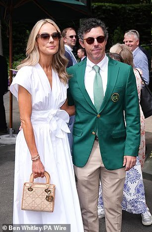 Rory McIlroy et Erica Stoll reprennent Wimbledon : la star