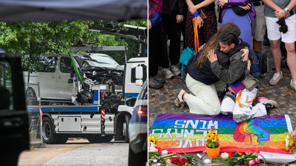 Sospechoso del ataque del Orgullo de Berlín asesinado a tiros