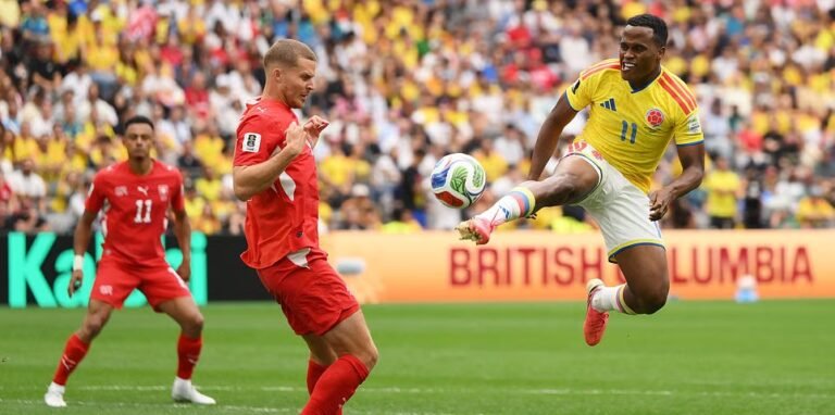 Suisse vs Colombie – huitièmes de finale de Coupe du