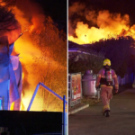 Templo sij destruido por un incendio en Adelaida