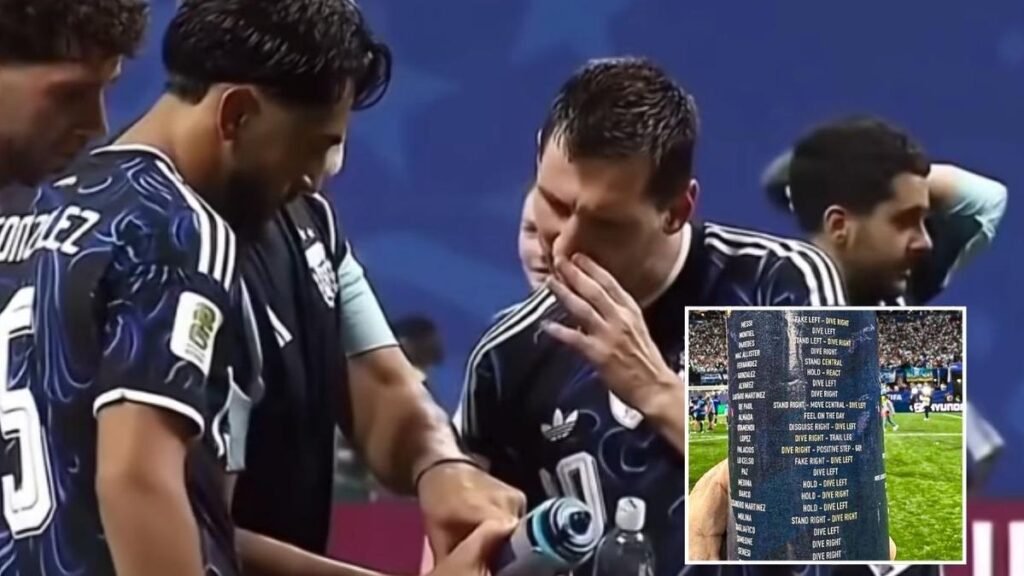 Tras la semifinal del Mundial, Argentina encontró consejos del portero