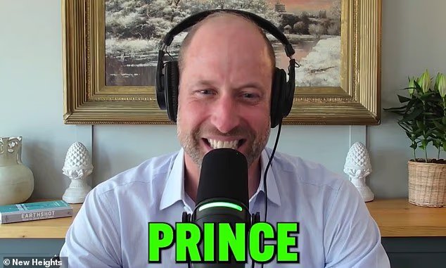 Travis Kelce annonce que le prince William sera l'invité choquant