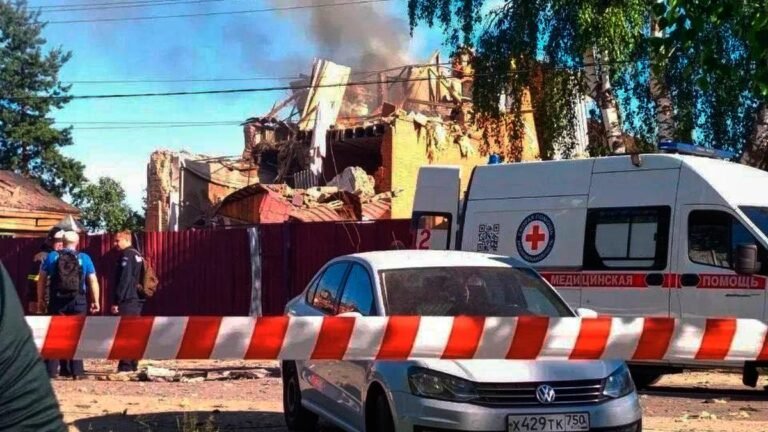 Ucrania lanza un ataque masivo con aviones no tripulados sobre