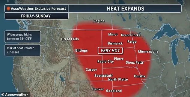 Un dôme thermique monstrueux qui fera frire les États-Unis avec