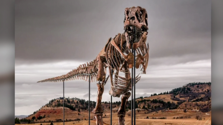 Un enorme conjunto de esqueletos de T-Rex se convertirá en
