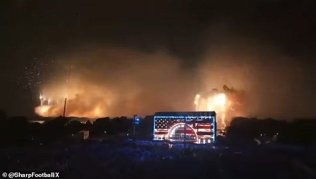 Un haut démocrate affirme que le feu d'artifice extravagant de