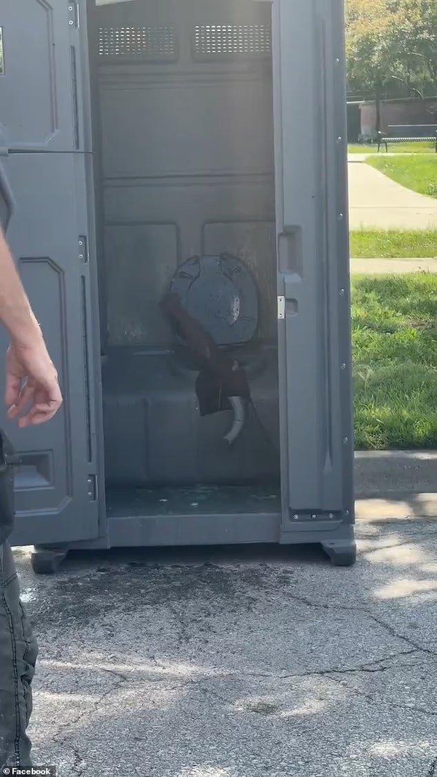 Un homme du Missouri coincé à l'intérieur d'un réservoir à