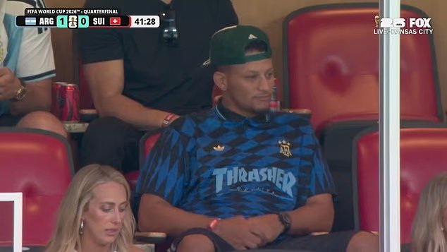 Un lecteur labial révèle la demande bizarre de Patrick Mahomes