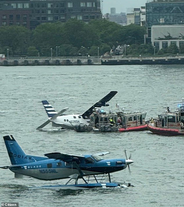 Un petit avion de six passagers en provenance des Hamptons