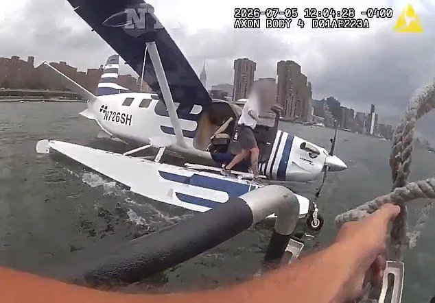 Une caméra corporelle spectaculaire capture la course effrénée pour sauver