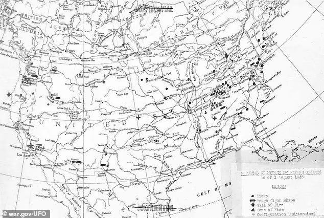 Une carte déclassifiée du renseignement révèle où se sont développées