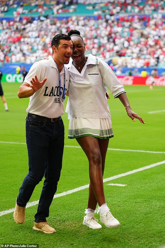 Venus Williams se livre à un PDA avec son nouveau