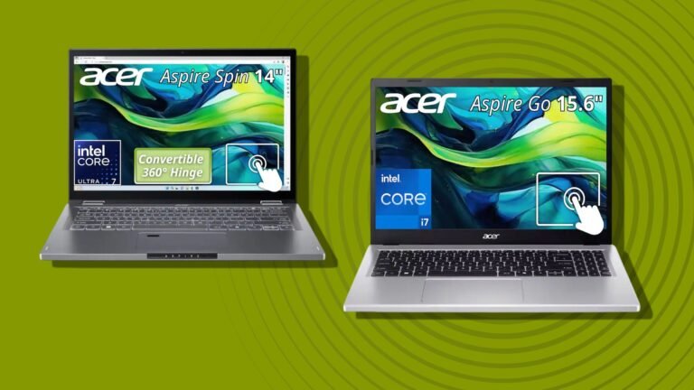 ¿Acer Aspire Go 15 o Aspire Spin 14? ¿Qué oferta